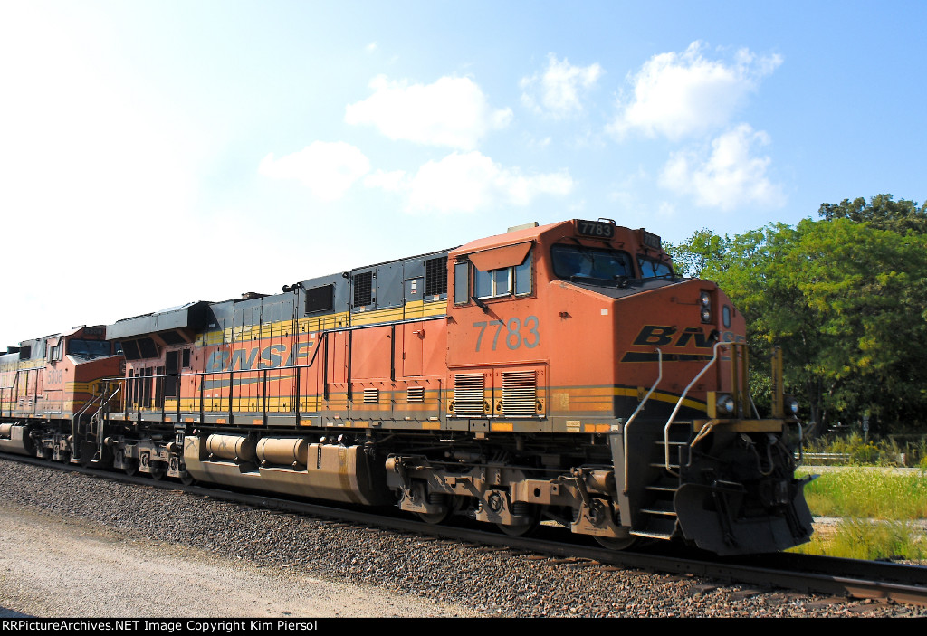 BNSF 7783 - Pusher